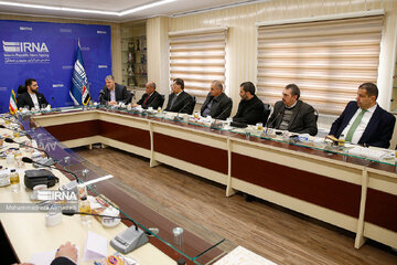 Meetings of IRNA chief with Syrian media delegation and head Avapress