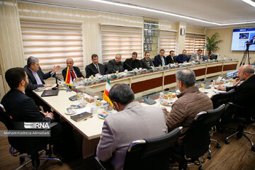 Meetings of IRNA chief with Syrian media delegation and head Avapress