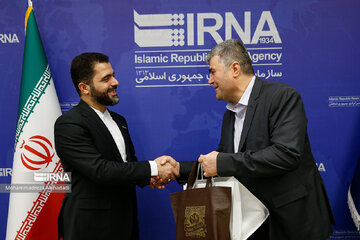 Meetings of IRNA chief with Syrian media delegation and head Avapress