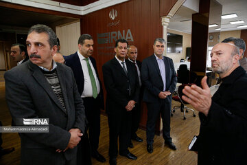 Meetings of IRNA chief with Syrian media delegation and head Avapress