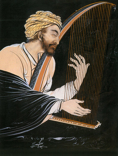 رودکی، شاعر نابینایی که چنگ مینواخت