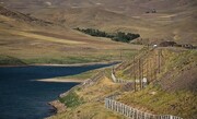 ذخیره آب سد تهم  زنجان به یک پنجم حجم مخزن کاهش یافته است