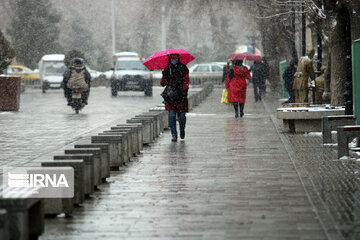 سامانه سرد بارشی در بیشتر مناطق استان  اصفهان فعال می‌شود