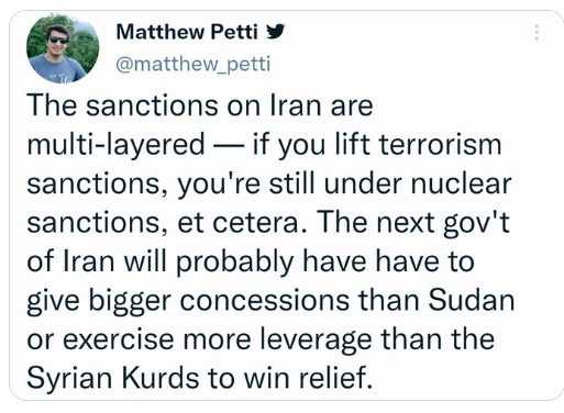 محقق آمریکایی: تحریمها علیه ایران حتی با تغییر نظام لغو نمیشود