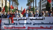 صدها نفر در مغرب علیه سازش با رژیم صهیونیستی تظاهرات کردند