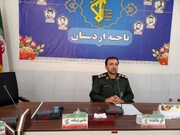 فرمانده سپاه اردستان: دشمن با ایجاد جنگ ترکیبی قصد نابودی انقلاب و دین مردم  را دارد