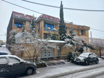 برف و باران، فارس را فرا می گیرد