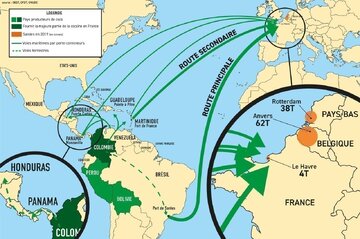 Le port belge Anvers, la porte d'entrée de la cocaïne en Europe