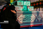 ایران میں مقدس دفاع کے 200 گمنام شہدا کی تقریب جنازے کا انعقاد