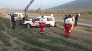 حادثه رانندگی موجب کشته و مصدوم شدن سه امدادگر هلال احمر اردبیل شد