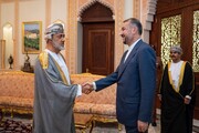 ایرانی وزیر خارجہ نے بادشاہ عمان سے ملاقات کی
