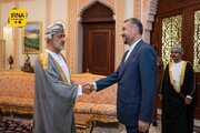 Amir Abdollahian trifft sich mit dem König von Oman