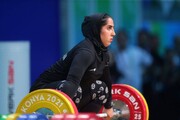 “Elham Hoseini”, mejor levantadora de pesas iraní a nivel mundial