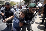 رژیم صهیونیستی به ۶۰۰ کودک فلسطینی پابند الکترونیک زده است