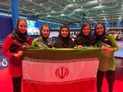 El equipo femenino de tenis de mesa de Irán sube 14 lugares en el ranking mundial