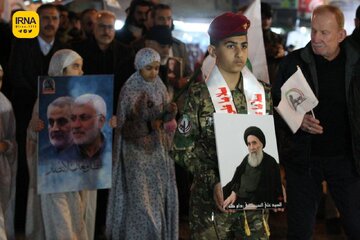 Anniversaire de la mort en martyr des commandants de la Résistance : la marche commémorative des habitants de Bagdad, le mercredi soir 28 décembre.