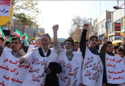 شکوه راهپیمایی مردم جنوب شرق استان تهران در سالروز حماسه ۹ دی