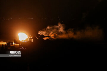 Operación nocturna de defensa costera durante los ejercicios conjuntos Zolfaqar-1401