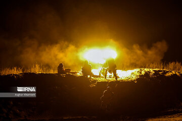 Operación nocturna de defensa costera durante los ejercicios conjuntos Zolfaqar-1401