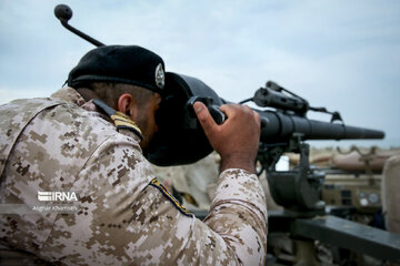 Iran Army's “Zolfaqar-1401” joint war game