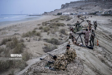 Iran Army's “Zolfaqar-1401” joint war game