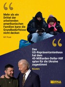 Weitere 45 Milliarden Dollar aus dem Geld der amerikanischen Armen flossen in die Taschen der ukrainischen Regierung