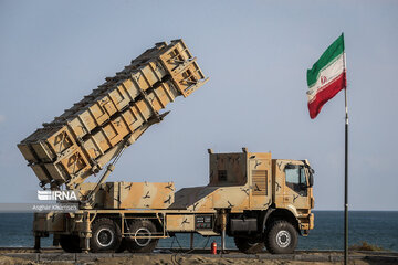Iran Army fires Khordad 15 air defense system during drills