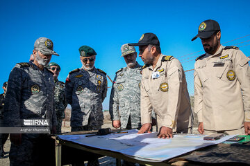 Ghadir missile system in Zolfaqar 1401 drills