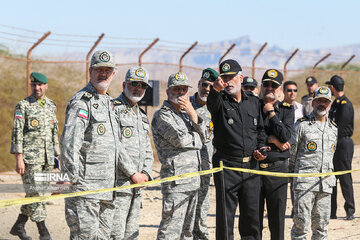 Ghadir missile system in Zolfaqar 1401 drills