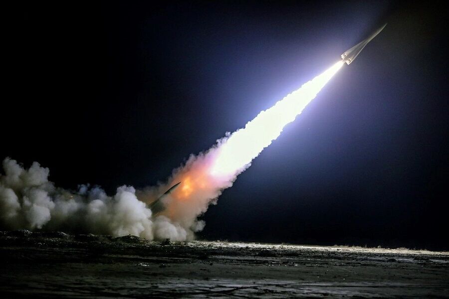 Mersad missile system destroys attacking drone during drills