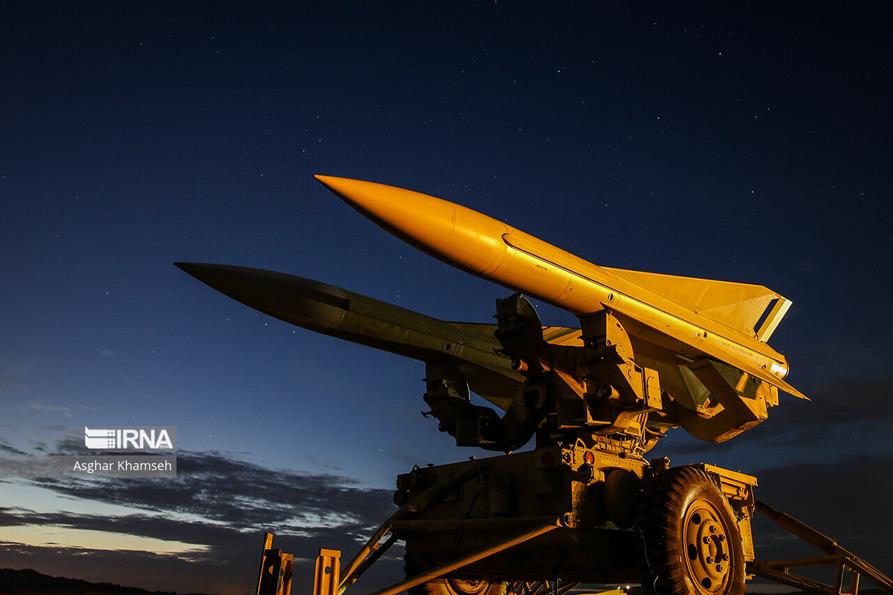 IRNA English Ghadir missile system in Zolfaqar 1401 drills