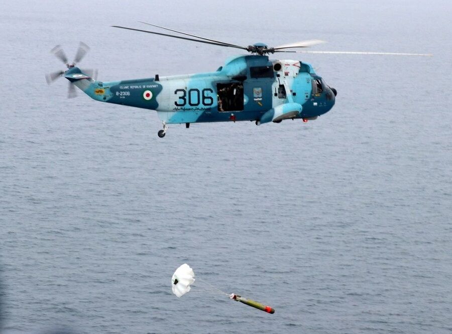 Iranian torpedoes successfully fired from army submarines & helicopters
