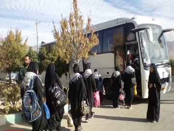 نخستین کاروان سربازان حاج قاسم از مشهد به کرمان اعزام شد