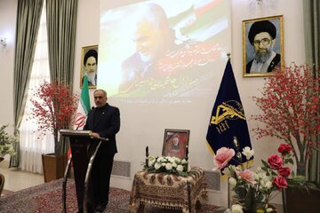 برگزاری بزرگداشت سومین سالگرد شهادت سردار سلیمانی در تاجیکستان
