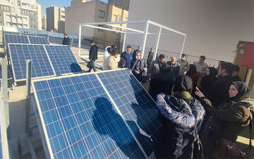 ظرفیت نیروگاههای خورشیدی در خراسان رضوی به ۸.۸ مگاوات افزایش یافت 