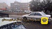 فیلم | بارش برف پس از  ۱۰ سال در شهر سمنان