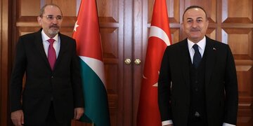 گفت وگوی وزیران خارجه ترکیه و اردن درباره فلسطین
