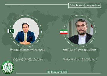 Palestine:  le ministre iranien des Affaires étrangères et son homologue pakistanais s’entretiennent au téléphone 