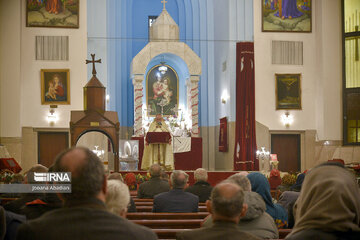 Baptism ceremony of Jesus Christ in Tehran