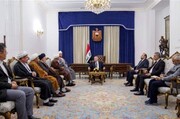 هیات علمای شیعه افغانستان با رئیس جمهوری عراق دیدار کرد