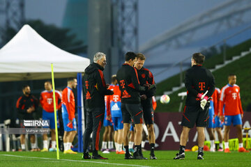 Camp d'hiver de l’équipe Bayern Munich à Doha