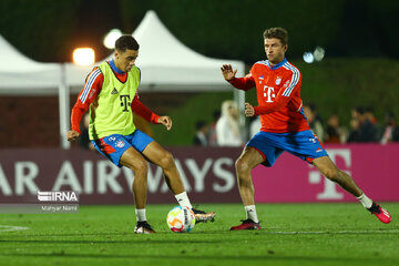 Camp d'hiver de l’équipe Bayern Munich à Doha