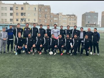 قهرمانی نماینده فوتبال بهارستان پس از ۱۵ سال در لیگ توابع تهران