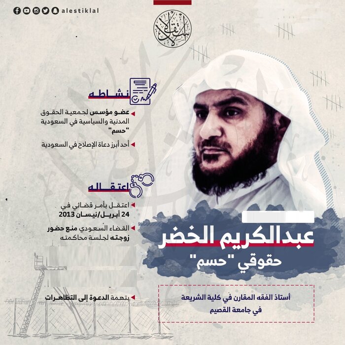 ۱۰ سال زندان؛ مجازات دفاع از حقوق بشر در عربستان