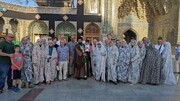 ۵۴ هزار و ۲۰۰ زائر و گردشگر بین‌المللی از حرم حضرت معصومه(س) بازدید کردند
