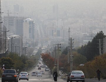 آلودگی هوا  تا اواسط هفته آینده در البرز ماندگار است