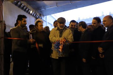 تونل شهدای امنیت قم با حضور وزیر کشور افتتاح شد