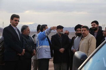 بازدید وزیر کشور از سیل بندهای استان یزد
