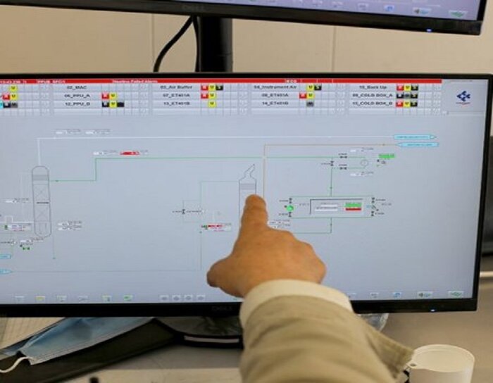 سیستم‌های واحد نیتروژن و هوای پترو شیمی گچساران راه اندازی شد