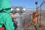 نشت گاز آمونیاک کارخانه اسید سولفوریک در بجنورد مهار شد